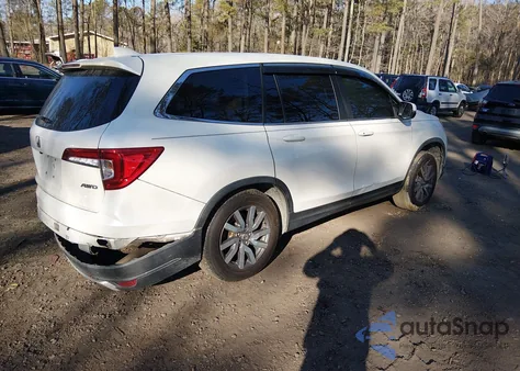 2019 Honda Pilot Ex-L from USA, damaged, VIN 5FNYF6H53KB006545